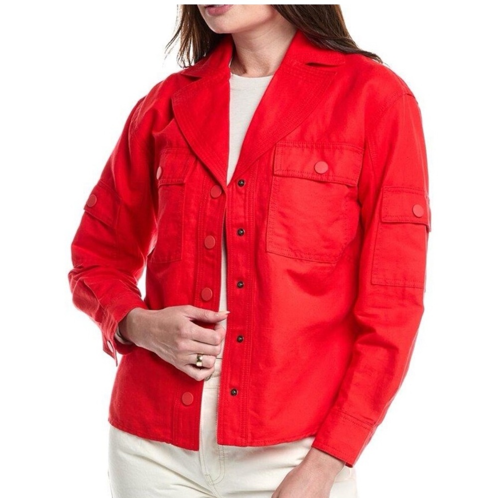 CAbi Detour lightweight jacket in Ruby, Small, NW… - image 4